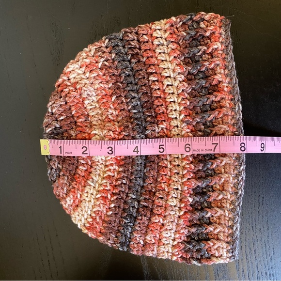 Cozy Multicolor Crochet Beanie - Picture 6 of 8
